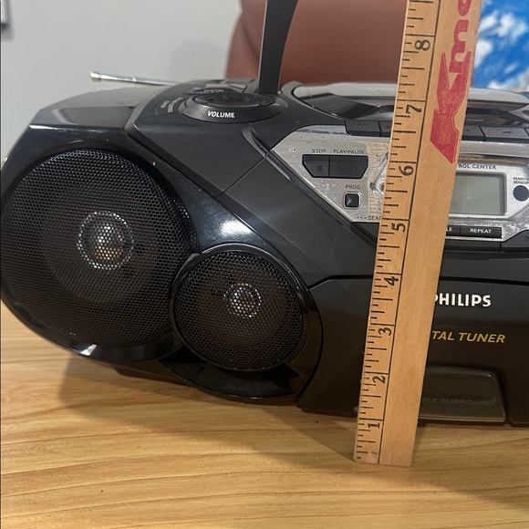 Vintage Philips AZ1574/17  CD Player/ Cassette Radio Portable Boombox Tested - Picture 16 of 17